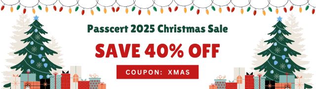 Passcert 2025 Christmas Sale